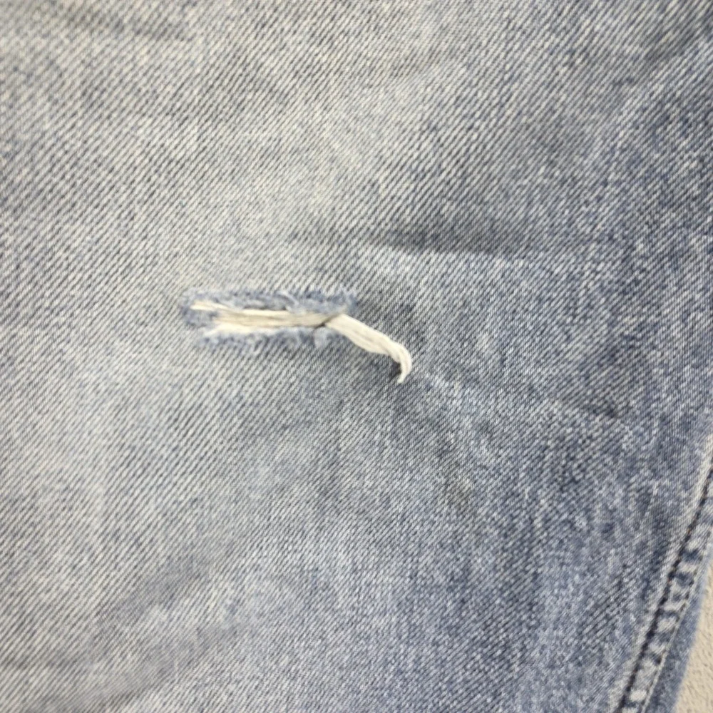 Diesel Jeans Mens 34x30 Blue Larkee Regular Straight Distressed Button Fly 0800Z